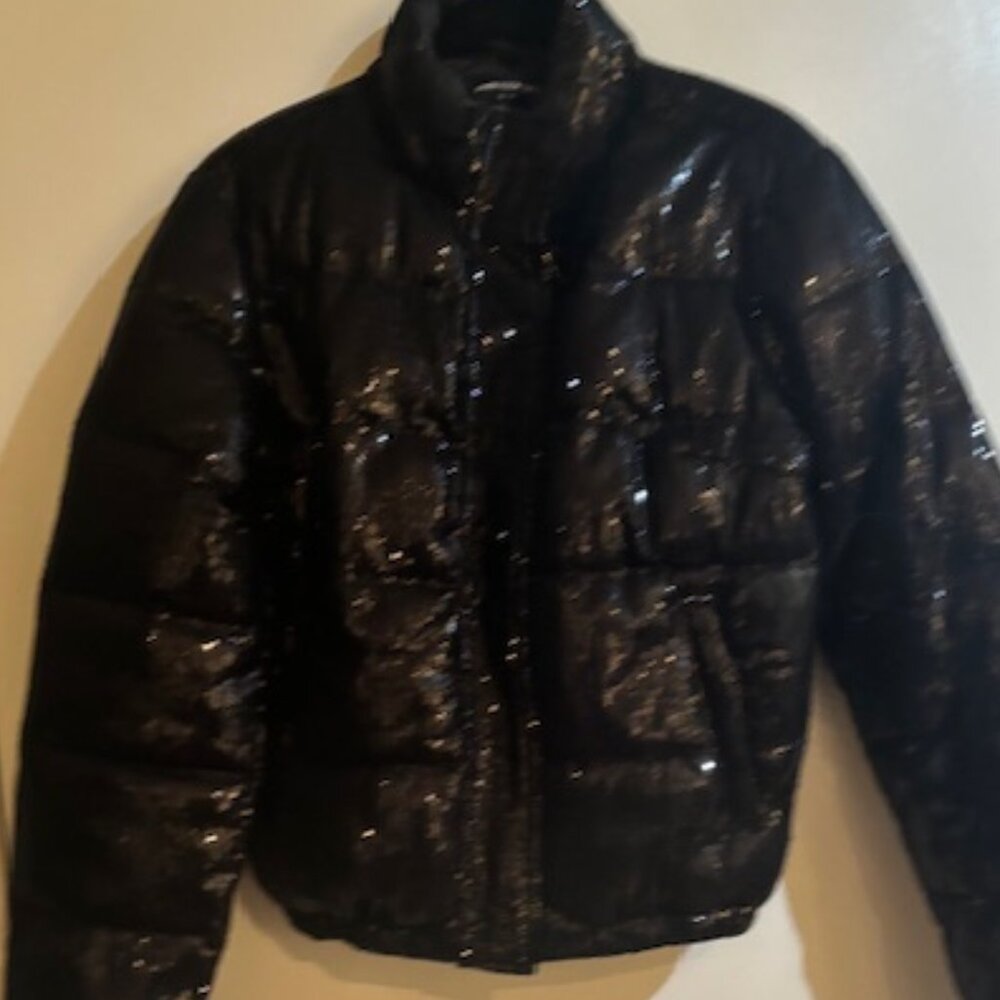 GENLOVE Sequin Bomber